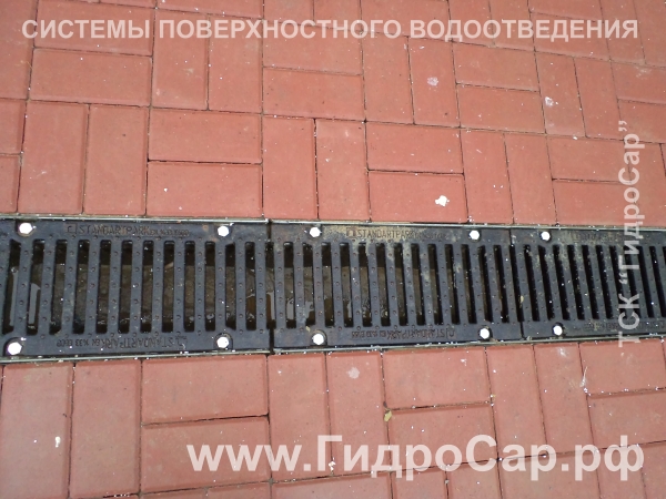 Системы поверхностного водоотведения Стандартпарк в Саранске. 
